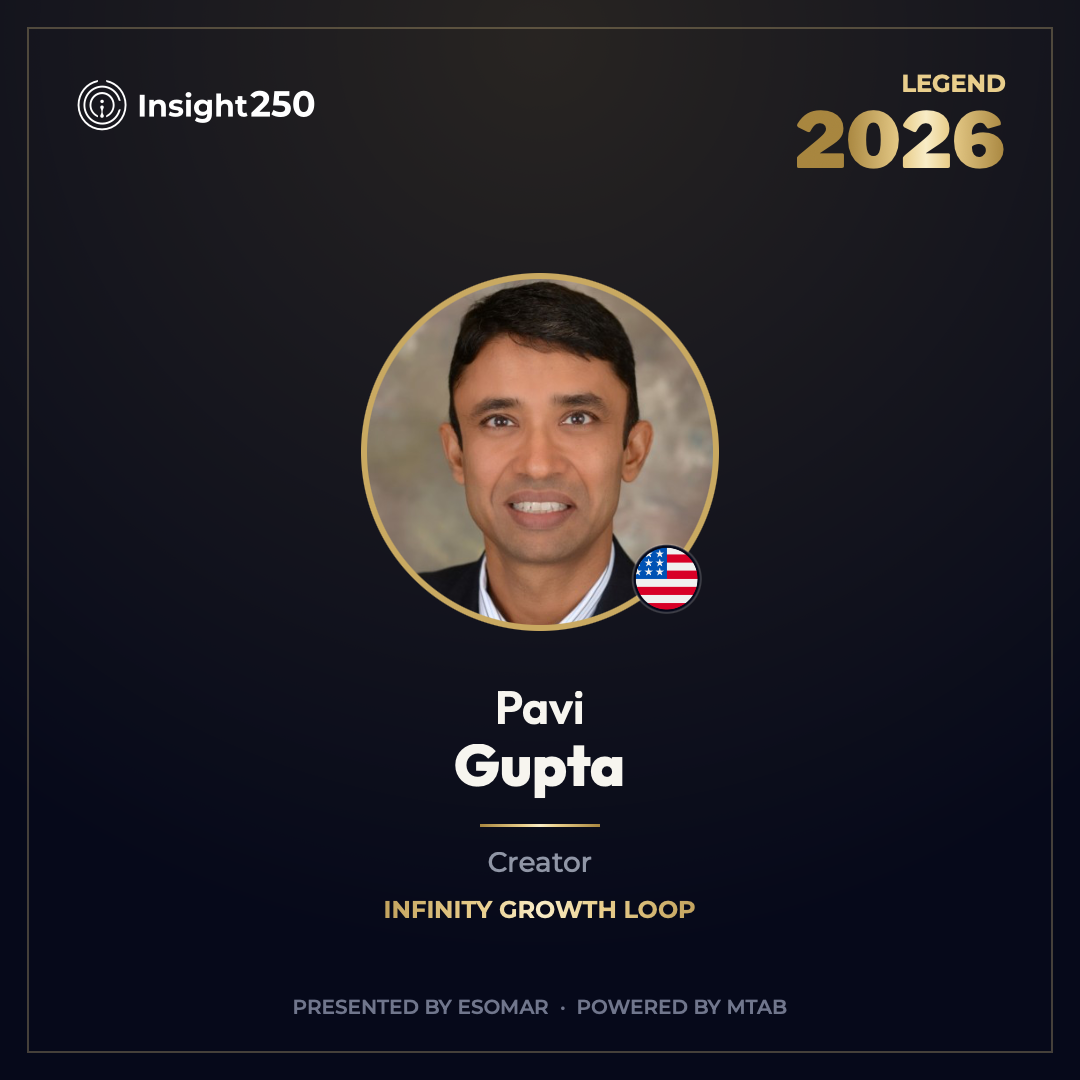Insight250 Legend 2026 recognition thumbnail for Pavi Gupta